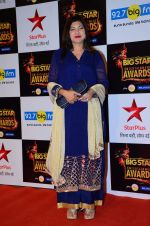 Alka Yagnik at Big Star Awards in Mumbai on 13th Dec 2015